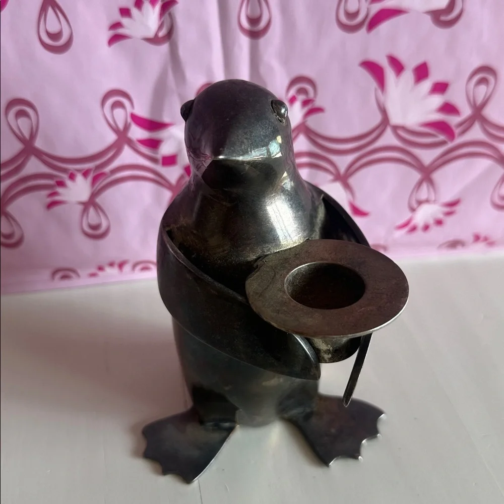 Restoration Hardware Penguin Candle Holder